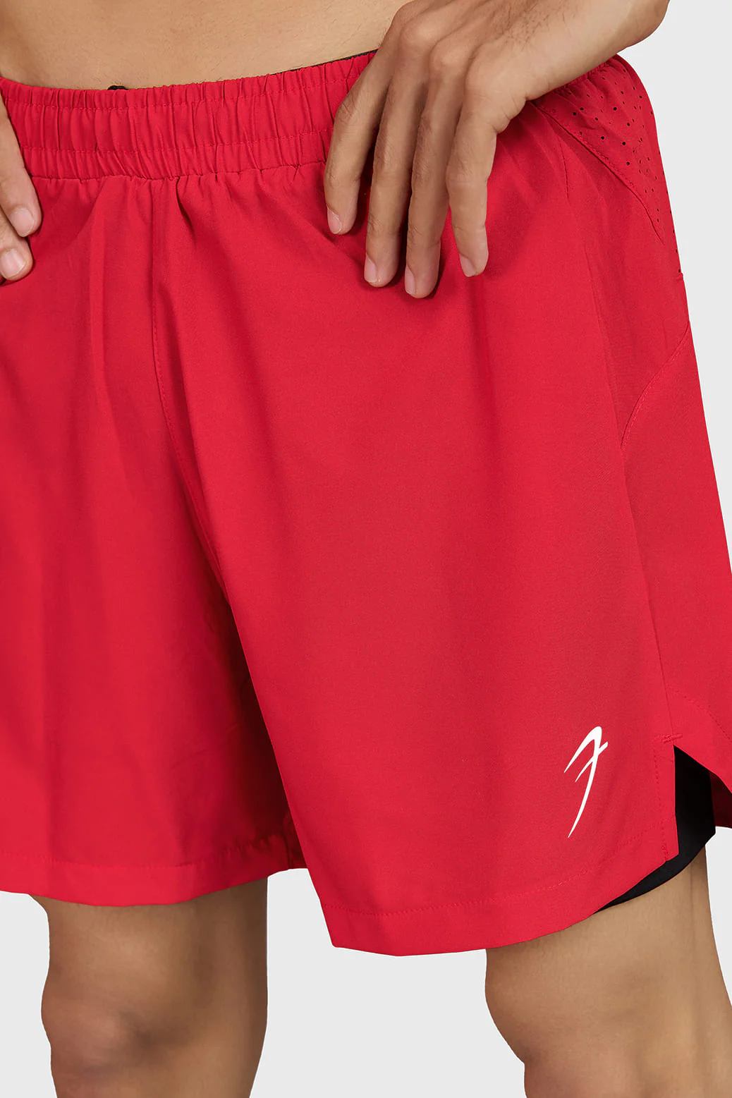 Hyper 5" Running  Shorts Red - Image 3