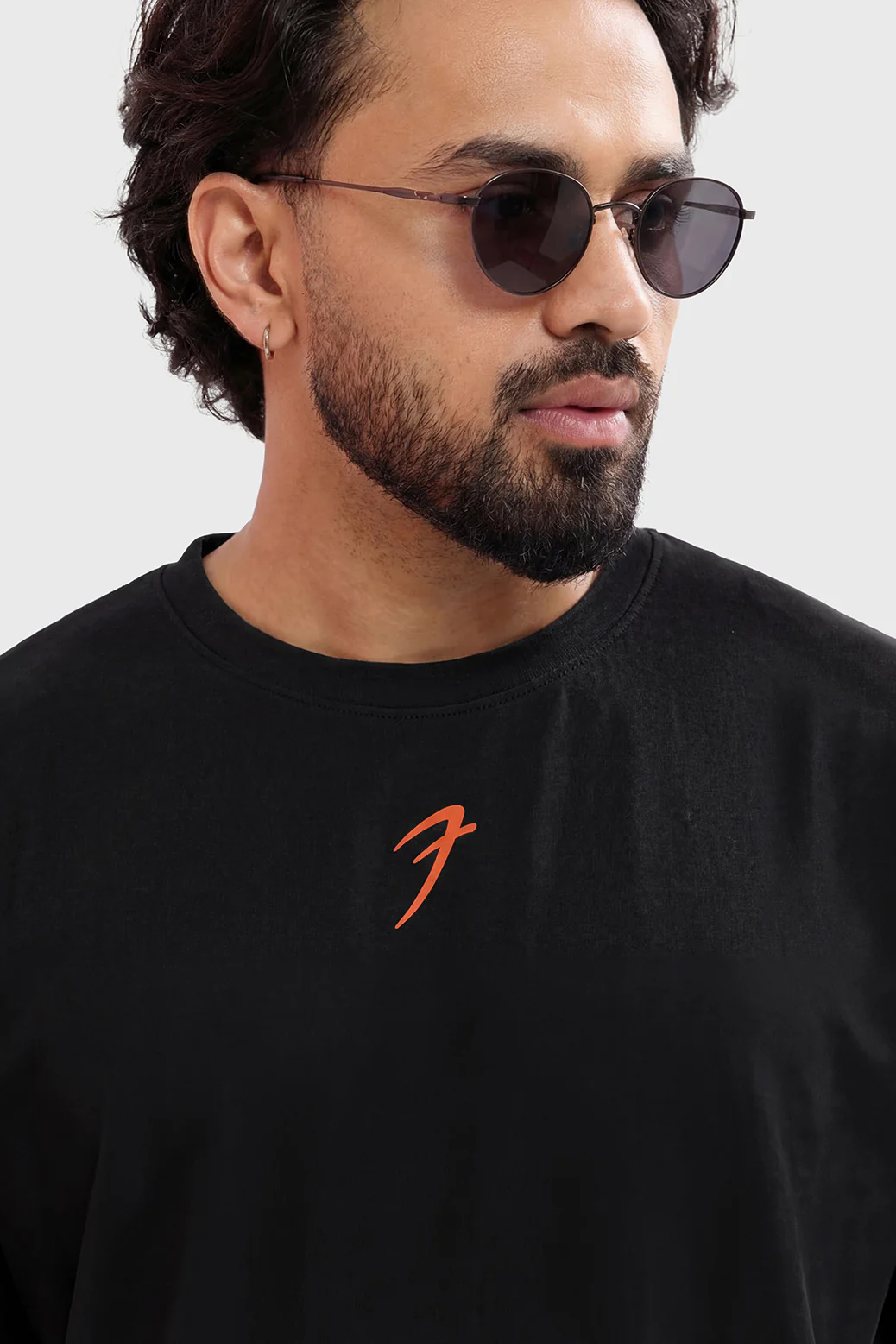 Iconic Oversized T-shirt Black - Image 3
