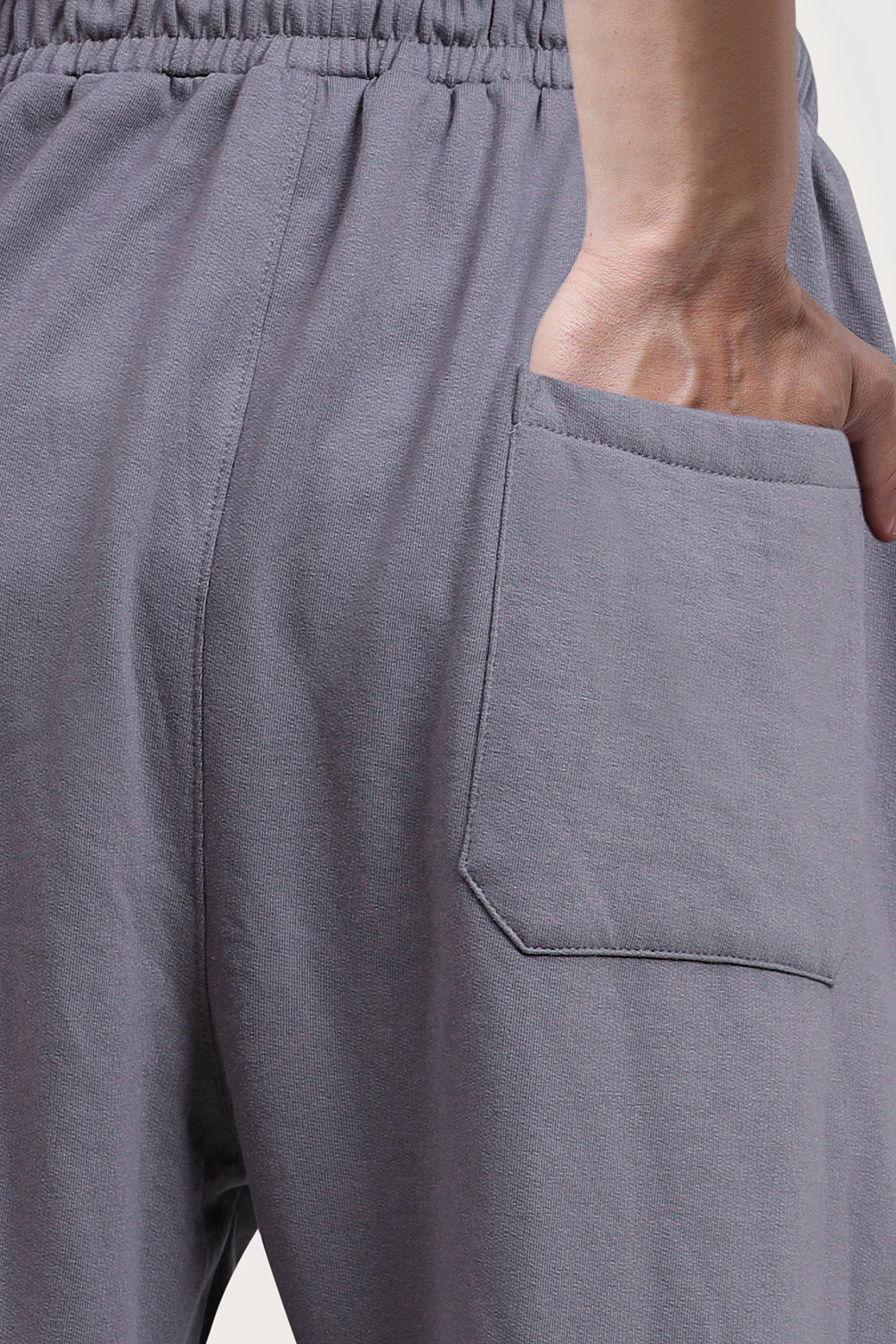 Laidback Relaxed Pants Dark Grey - Image 3