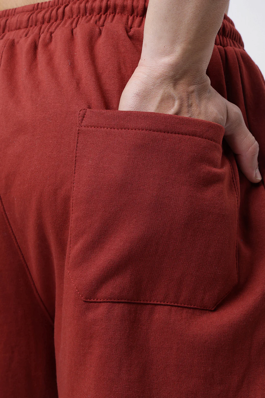 Laidback Relaxed Pants Rust - Image 4