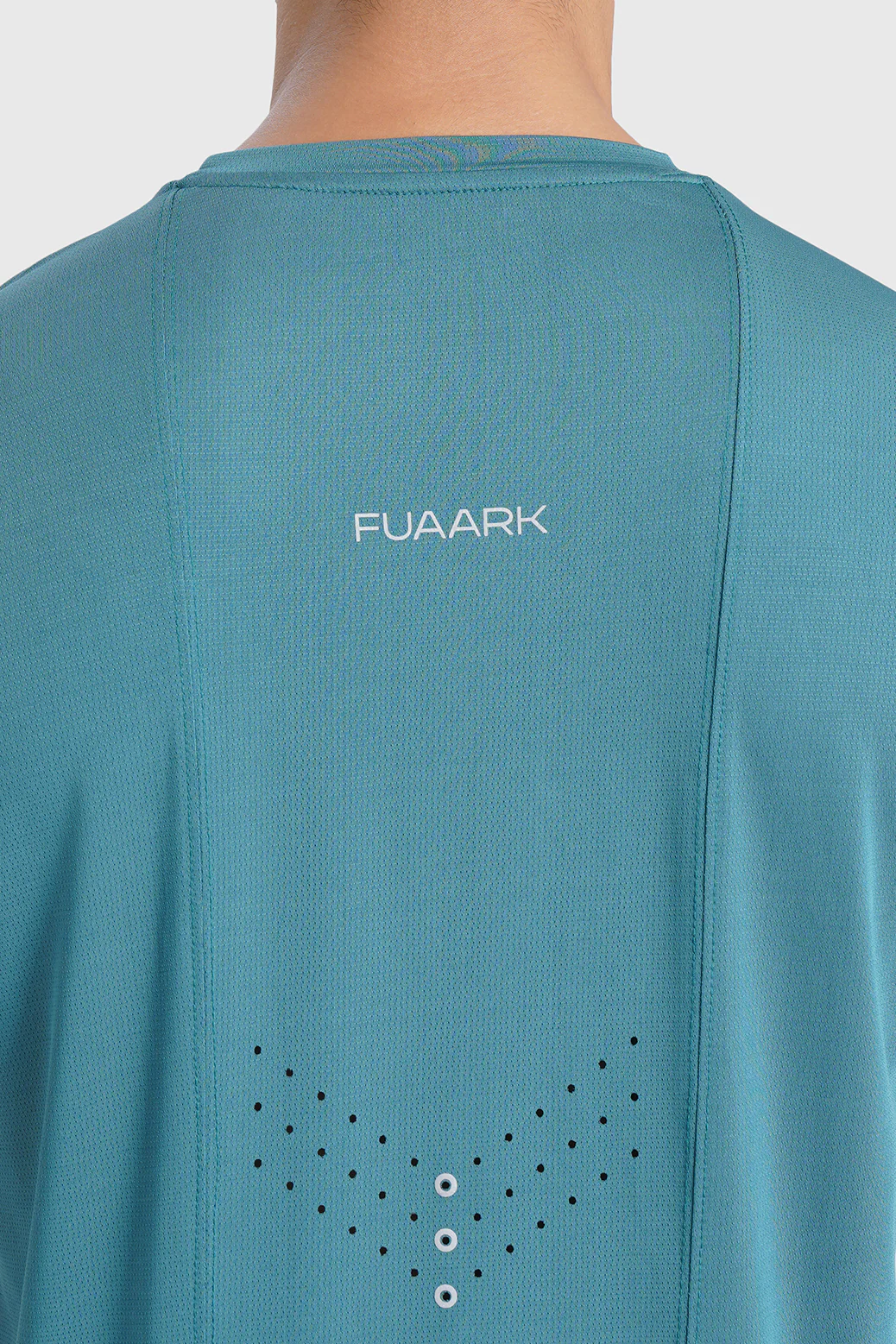 Laser Cut Running T-shirt Green - Image 4