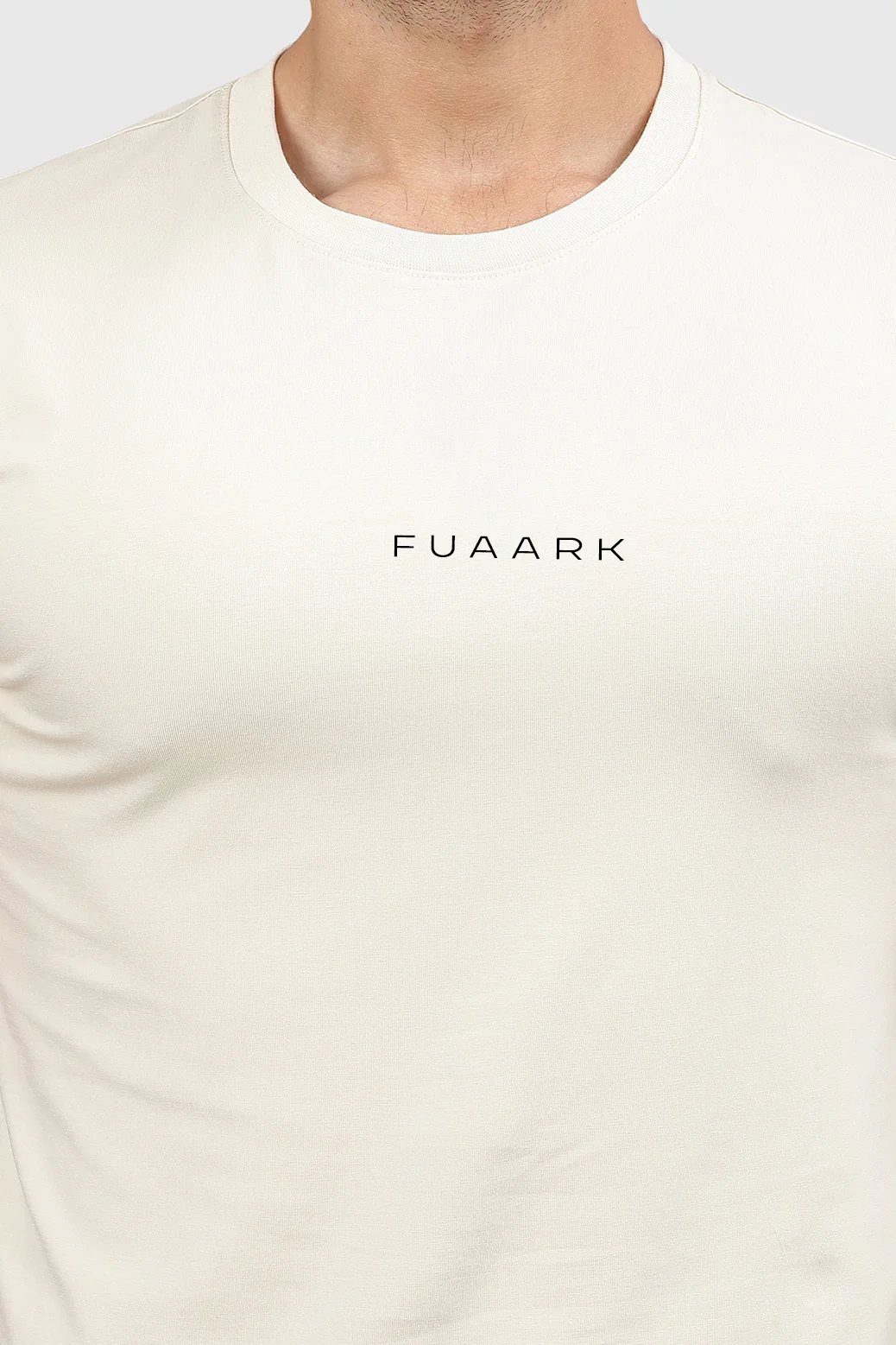 Legacy Crew Neck T-shirt Beige - Image 2