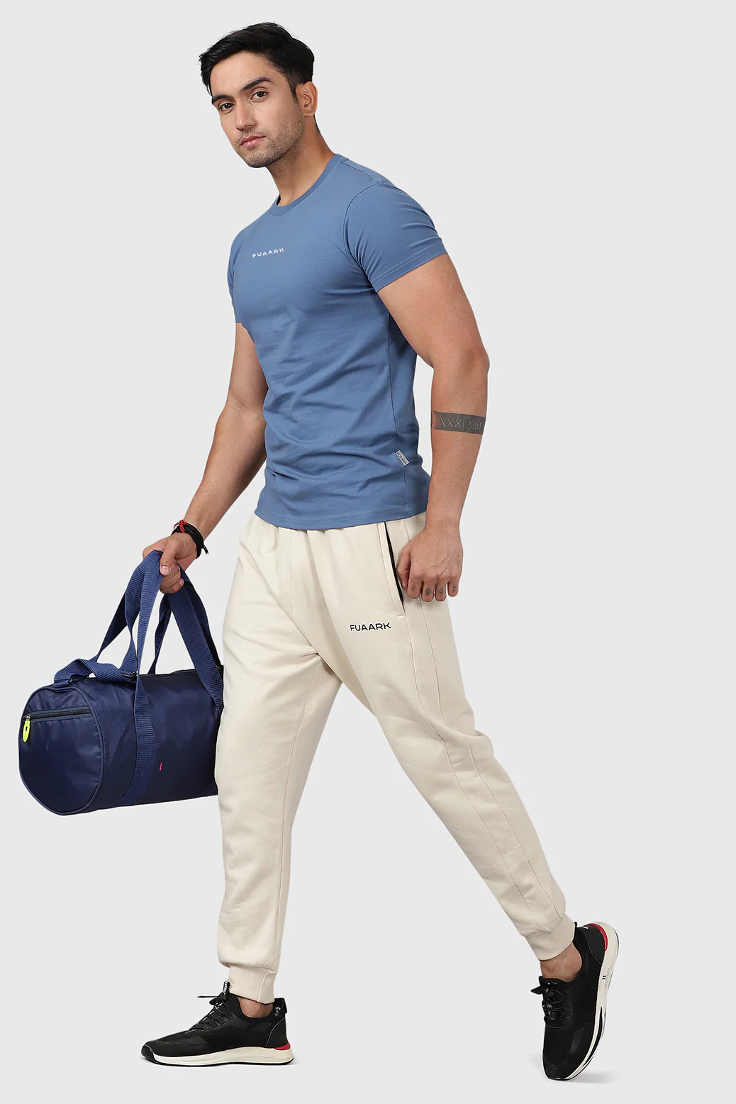 Legacy Crew Neck T-shirt Dusk Blue - Image 2