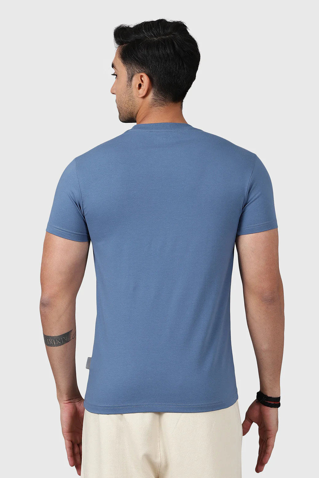 Legacy Crew Neck T-shirt Dusk Blue - Image 5