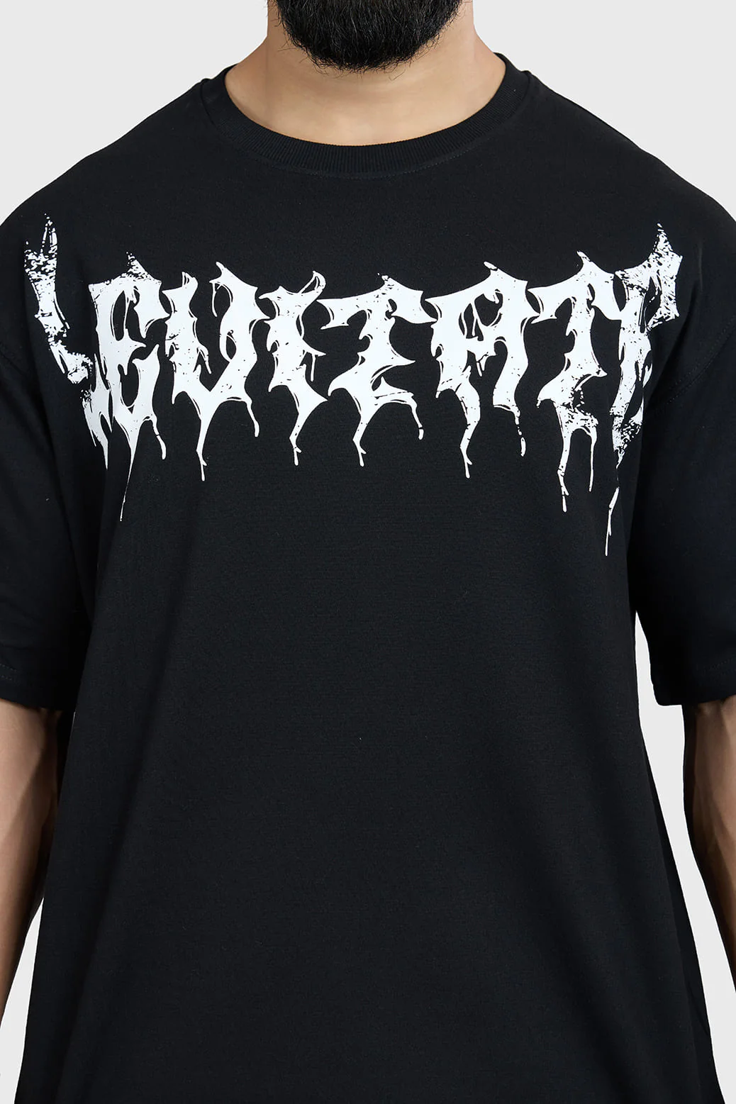 Levitate Oversized T-shirt Black - Image 6