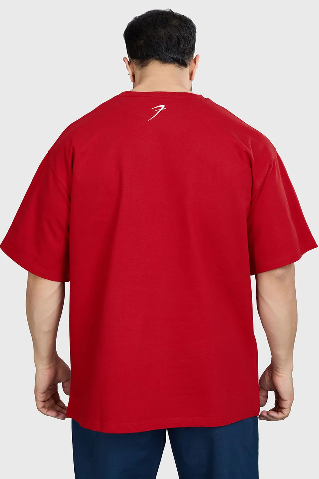 Levitate Oversized T-shirt Red - Image 7