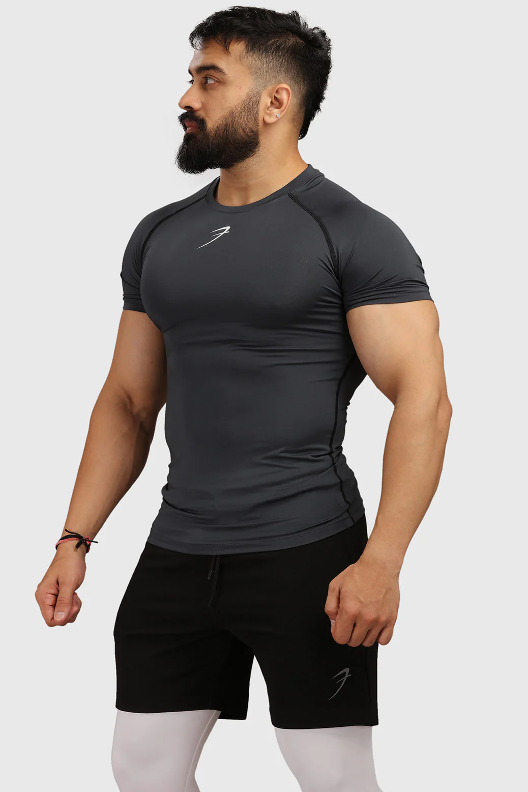 Compression T-shirt Grey - Image 4
