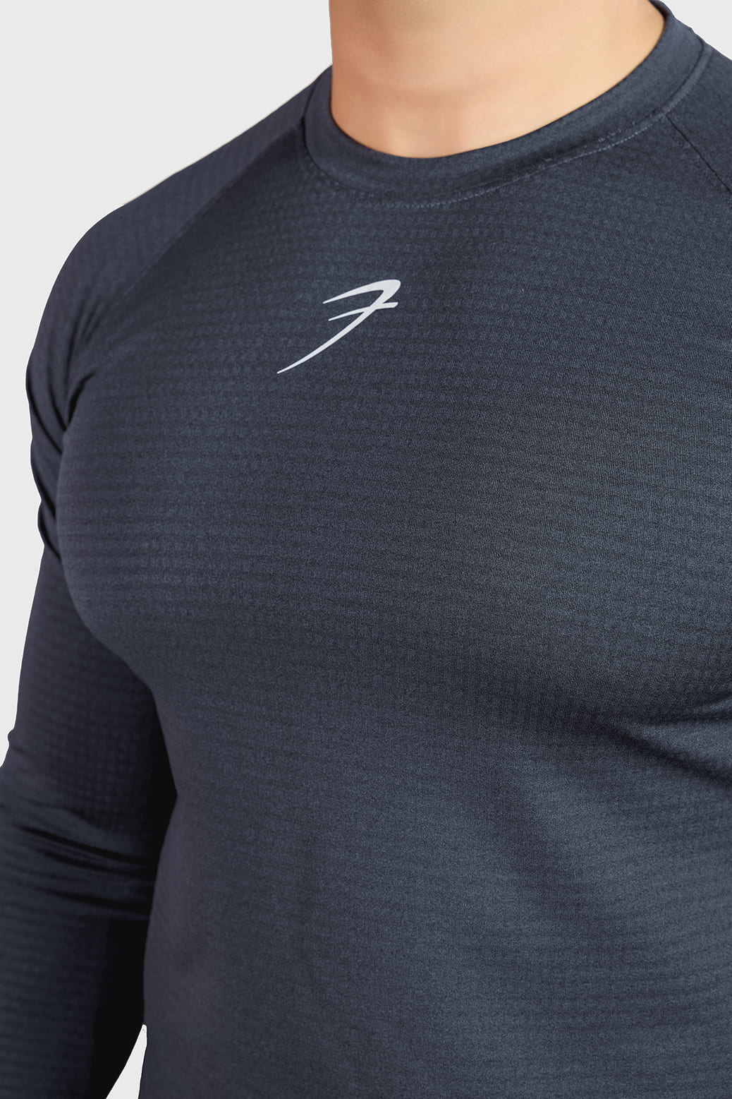 Midnight Fullsleeves T-shirt Dark Grey - Image 3