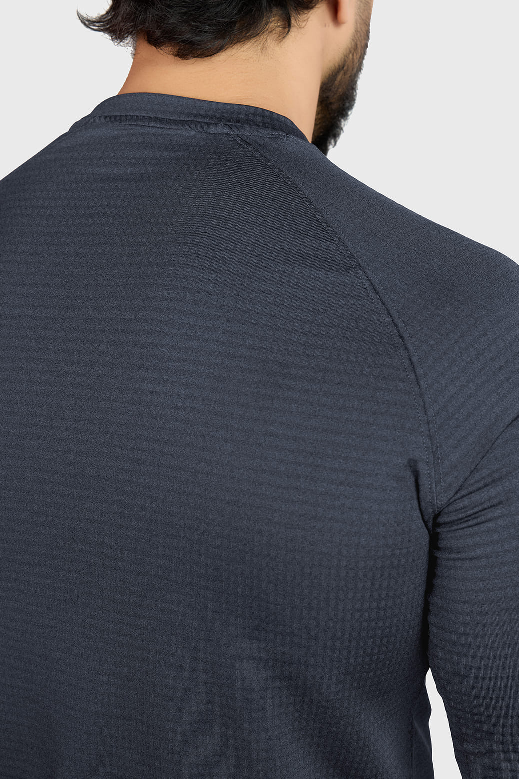 Midnight Fullsleeves T-shirt Dark Grey - Image 4