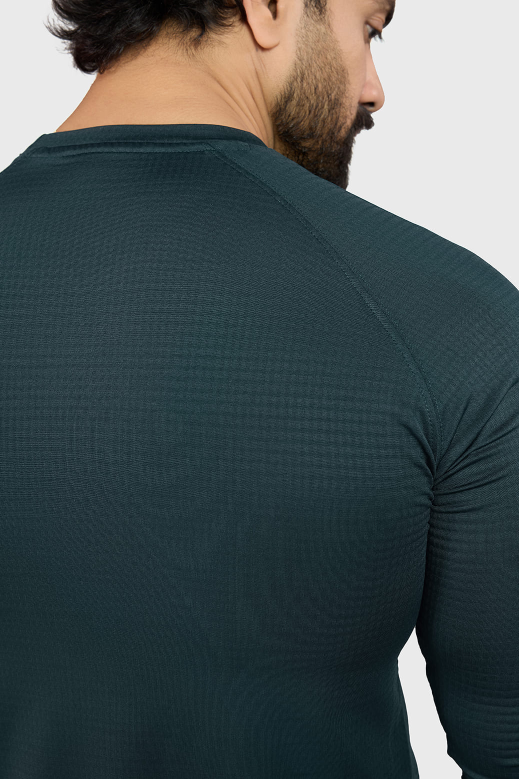 Midnight Fullsleeves T-shirt Sea Green - Image 5