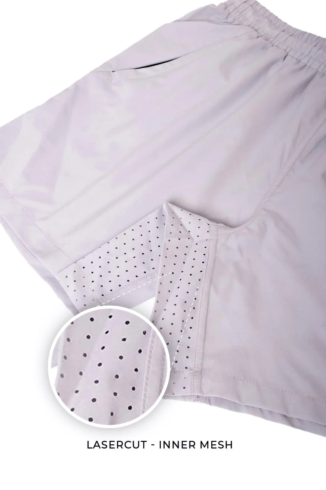 Nova Shorts Grey - Image 3