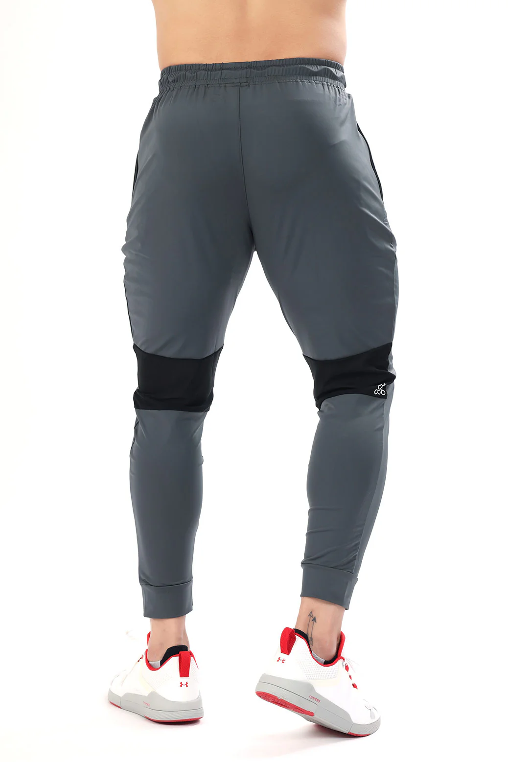 Nylon Supreme Joggers Grey - Image 4