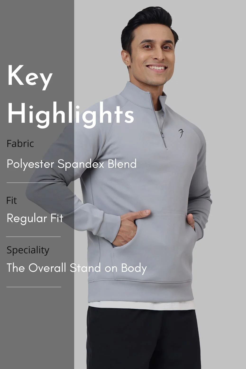 Ontrack Pullover Light Grey - Image 7