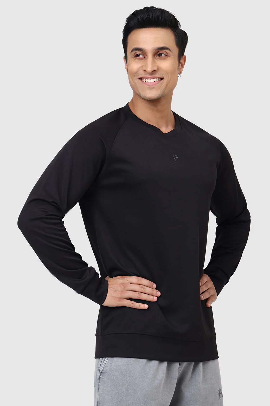 Polish Sweatshirt Black - Image 5