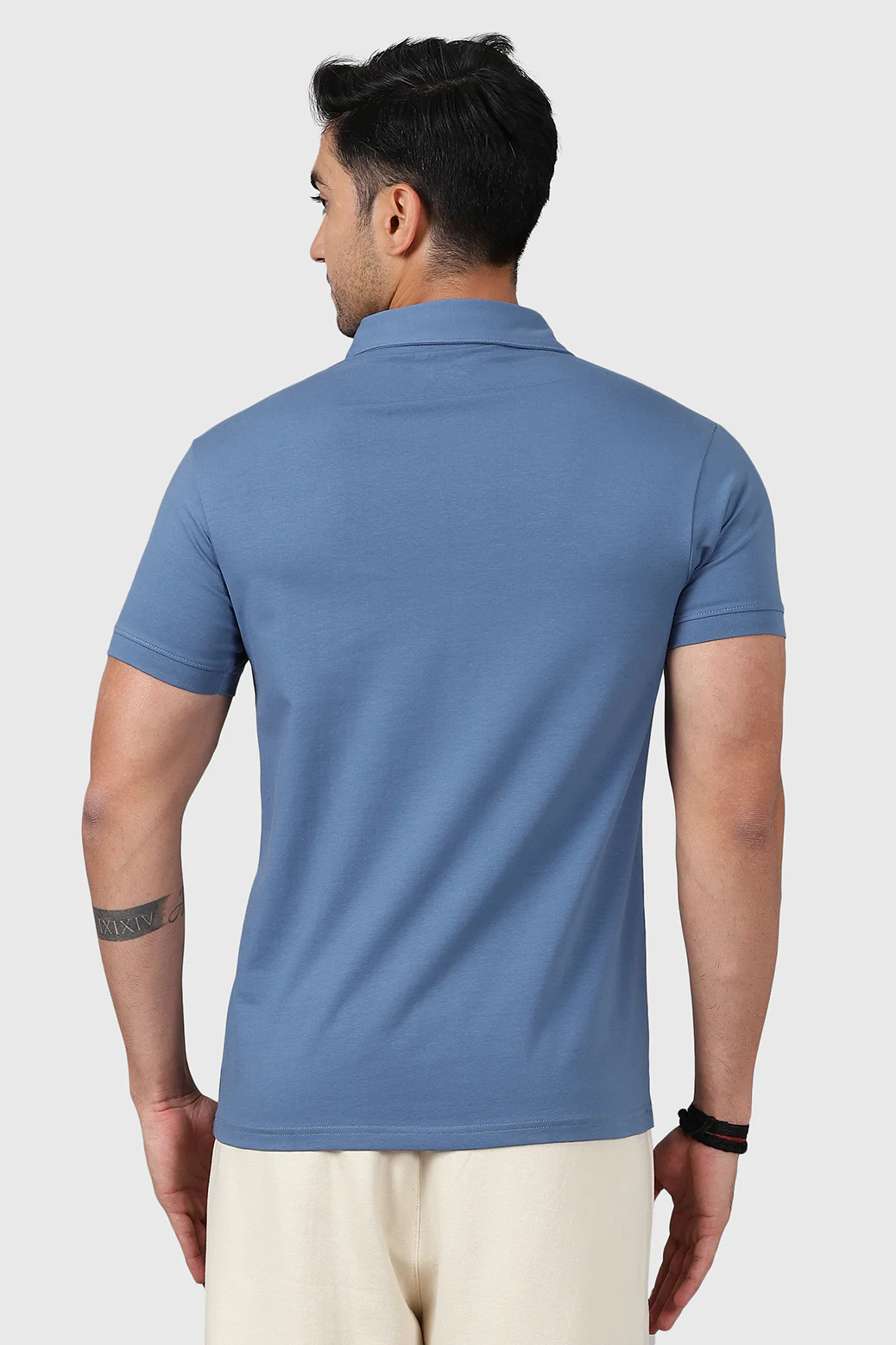 Polo T-shirt Dusk Blue - Image 4