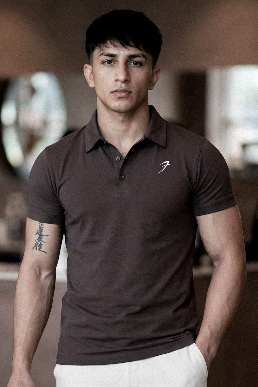 Polo T-shirt Gunmetal - Image 2