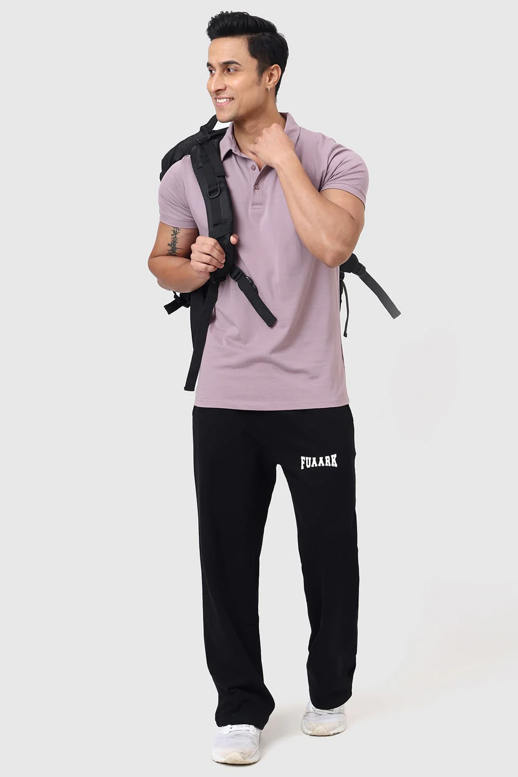 Polo T-shirt Mauve - Image 2