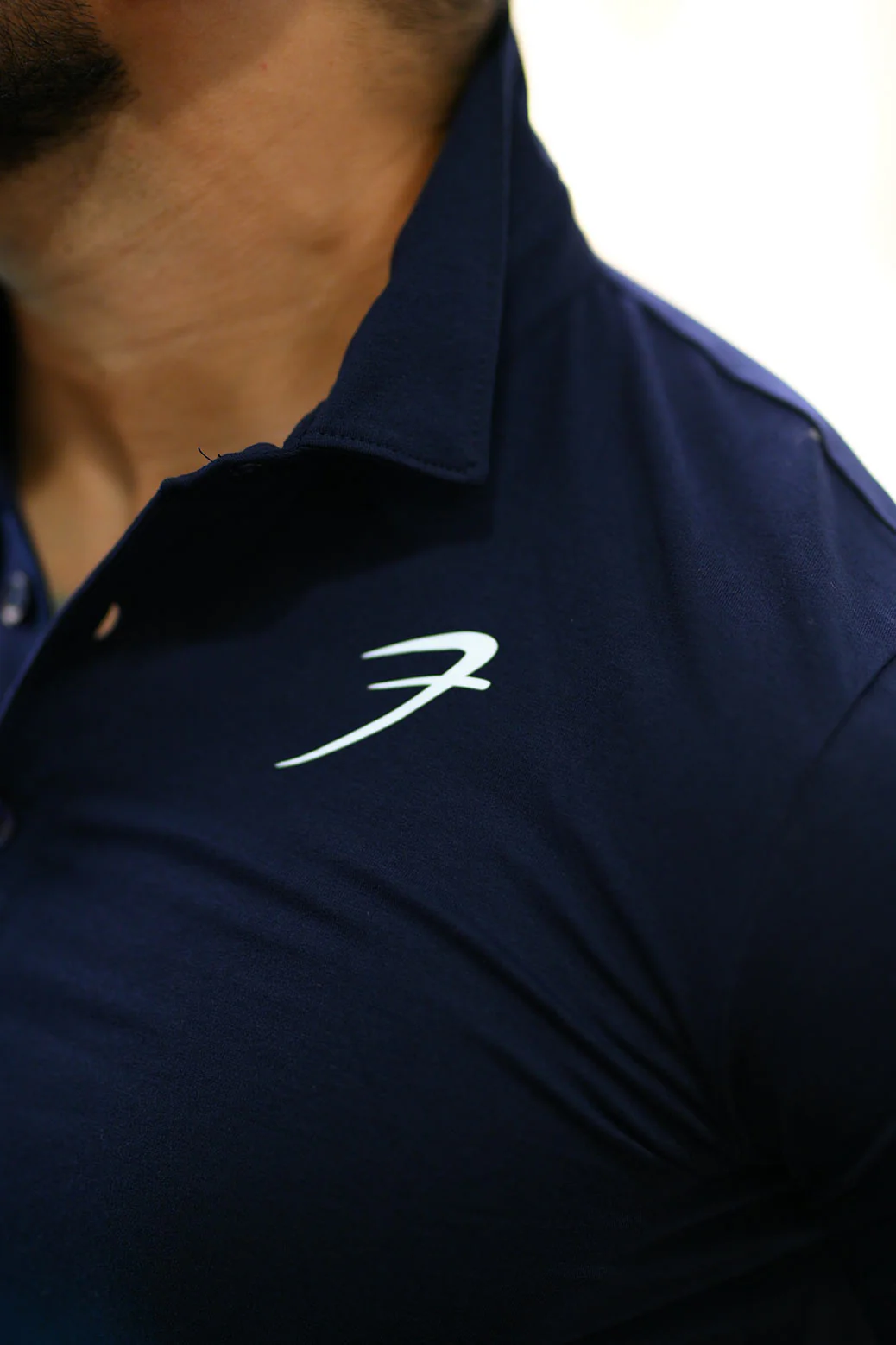 Polo T-shirt Navy - Image 3
