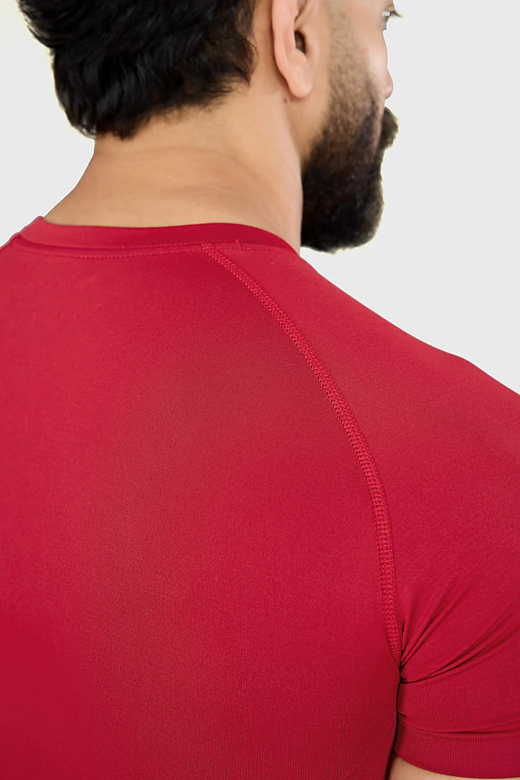 Power Seamless T-shirt Red/ Fuaark - Image 4