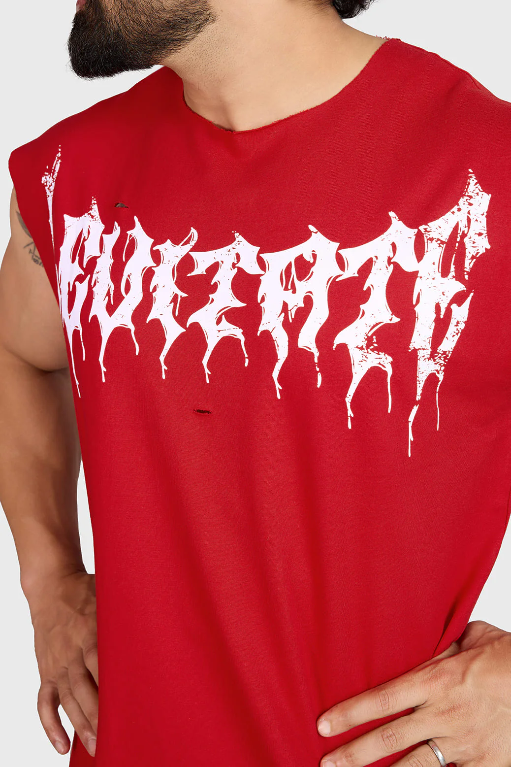 Raw Levitate Capsleeves Tank Red - Image 4