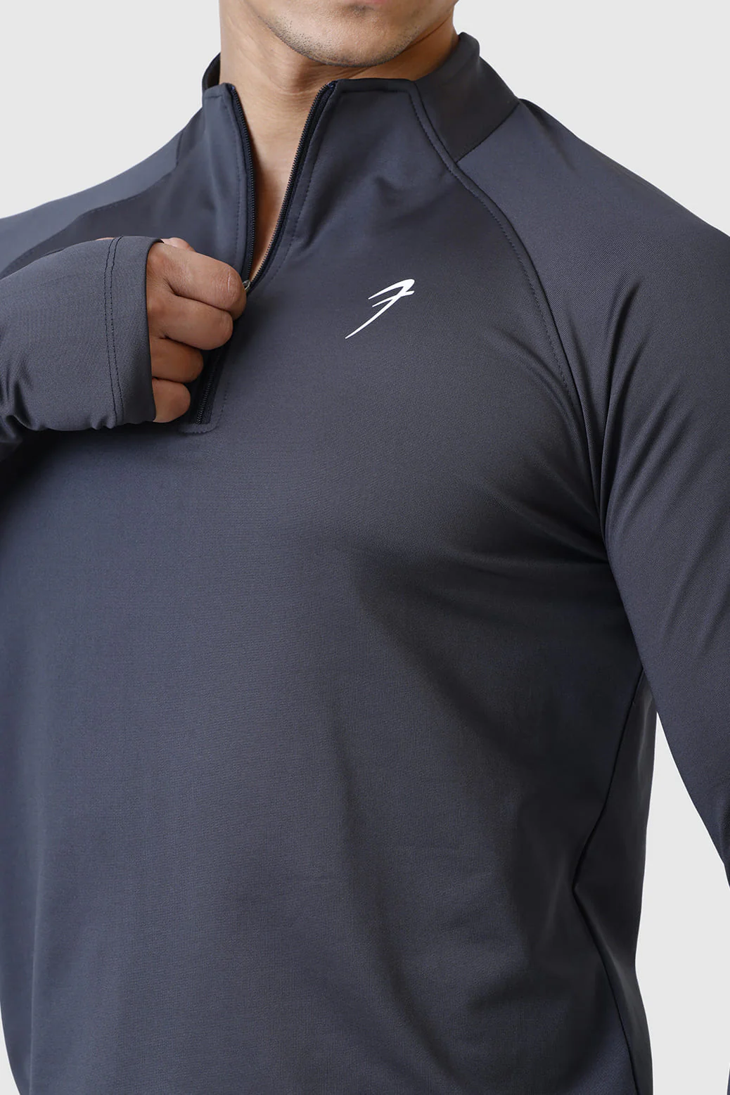 Rush Pullover Dark Grey - Image 3