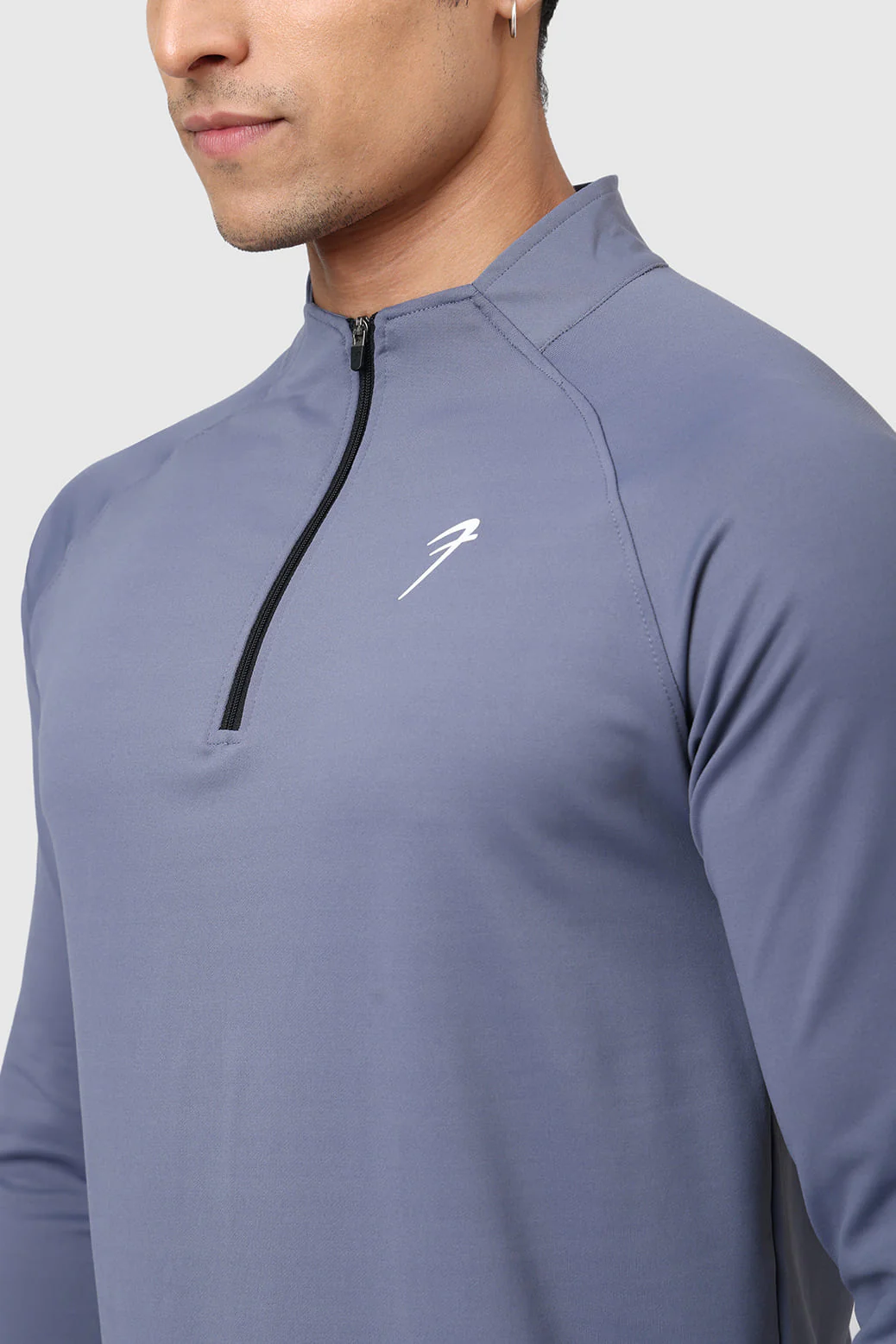 Rush Pullover Light Grey - Image 4
