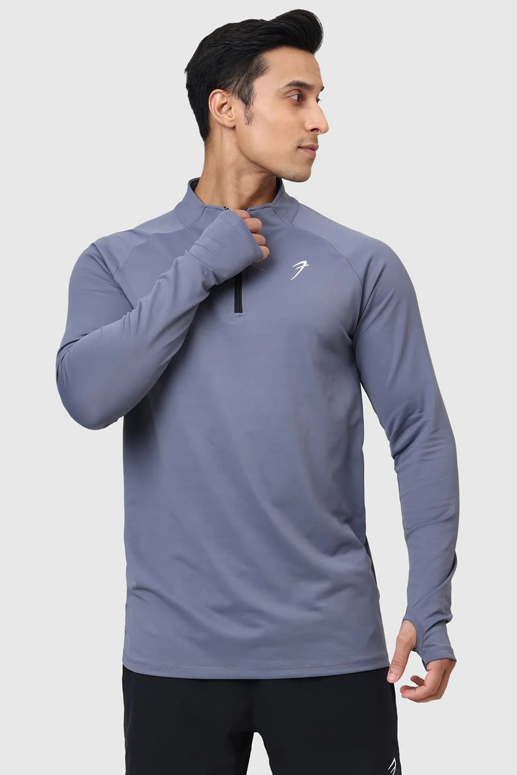 Rush Pullover Light Grey - Image 5