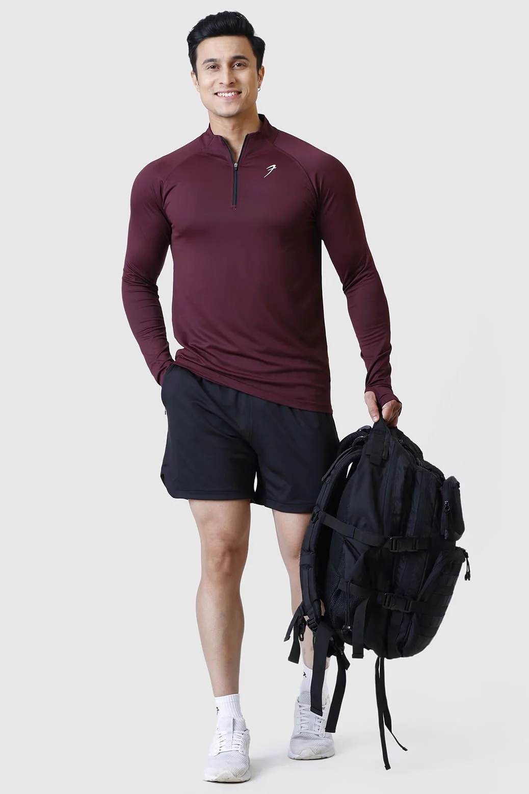 Rush Pullover Wine - Image 2