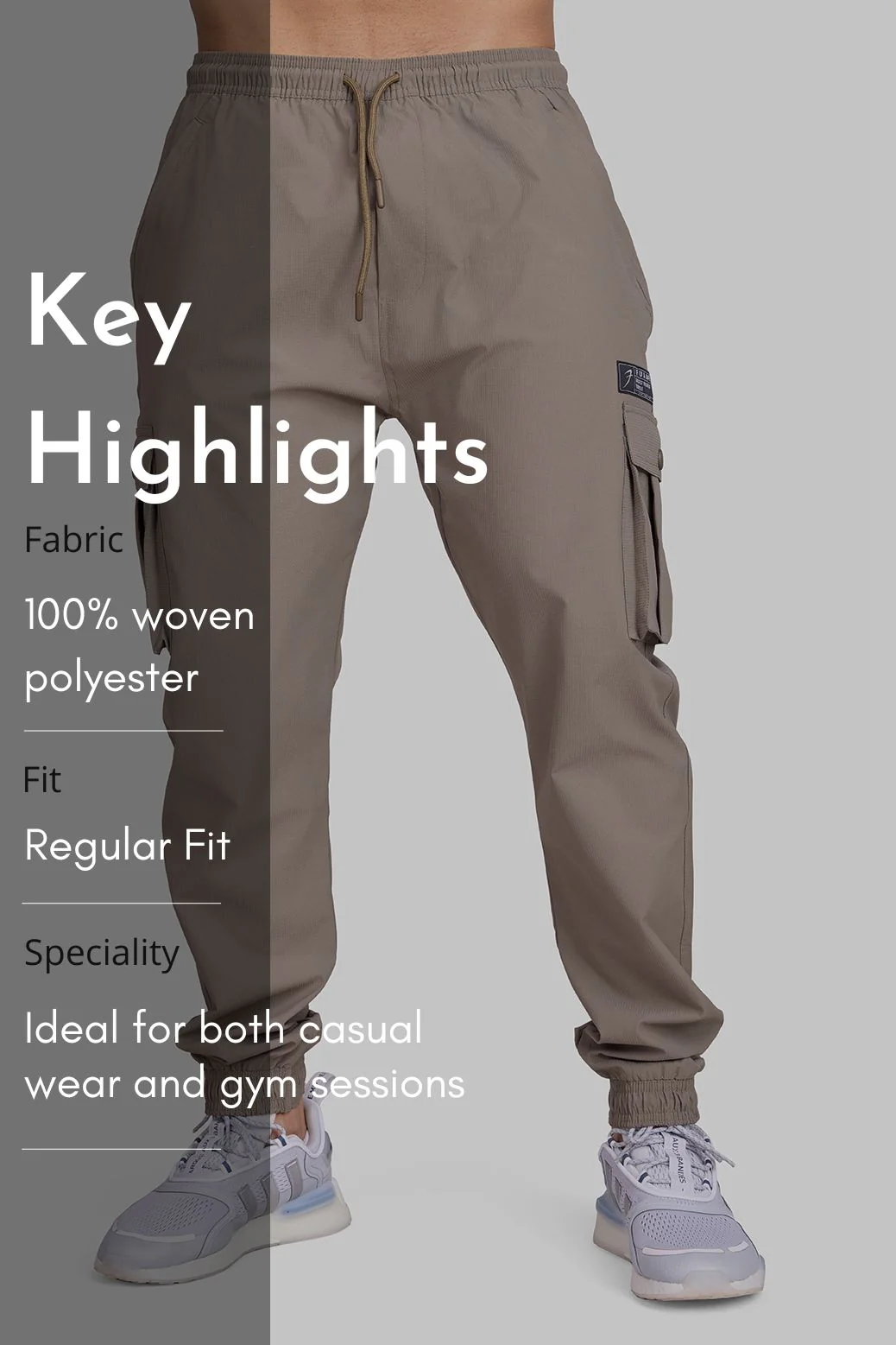 Script Cargo Joggers Brown - Image 7