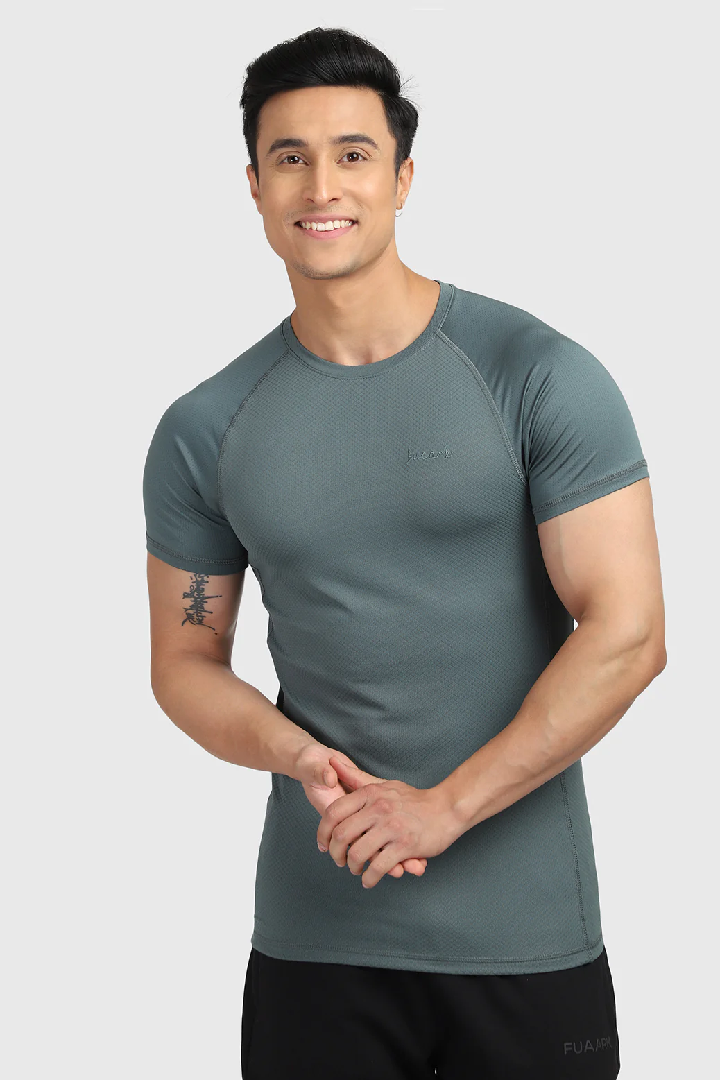 Sculpt T-shirts Forest Green - Image 4