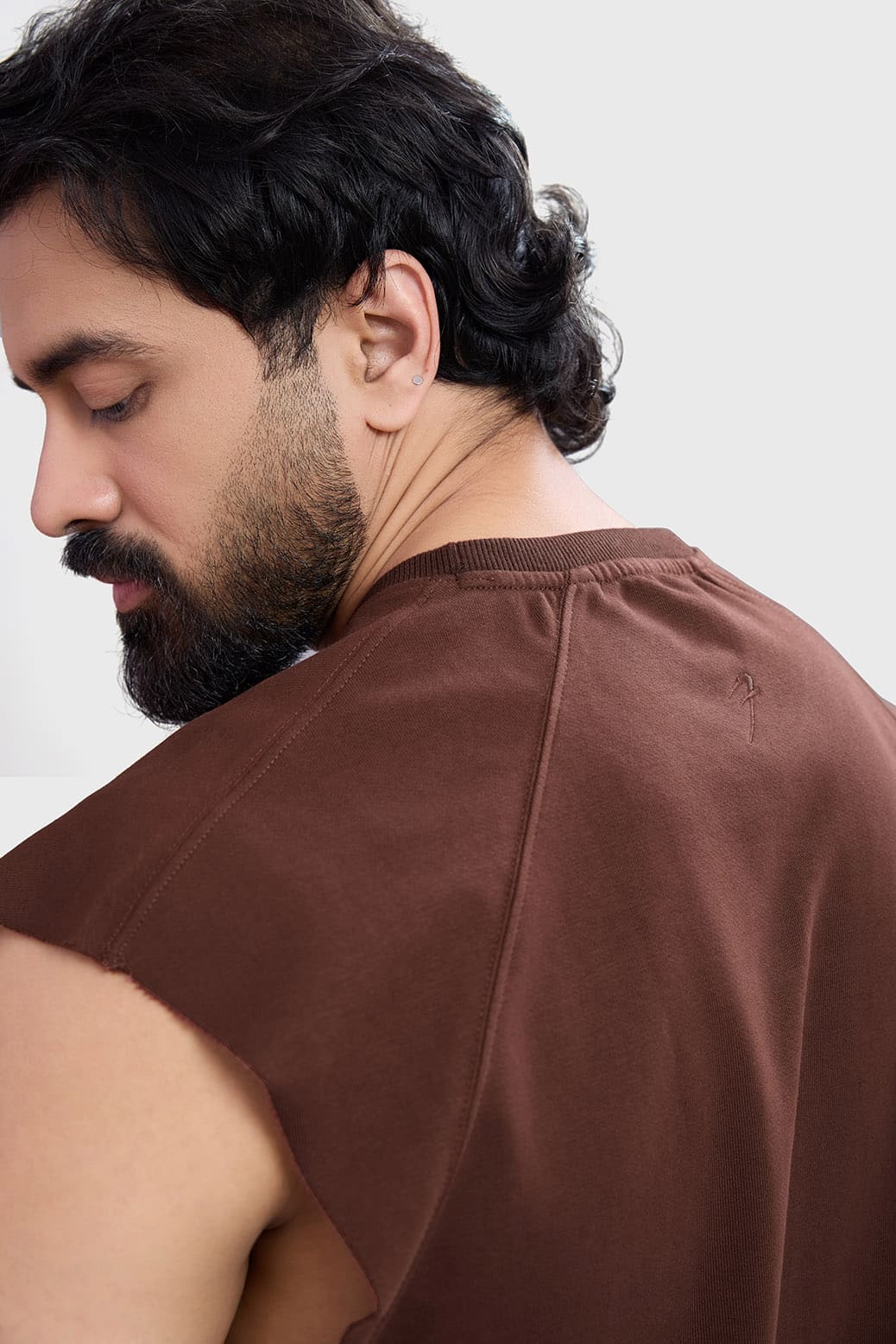Shell Raw Capsleeves Tank Brown - Image 5