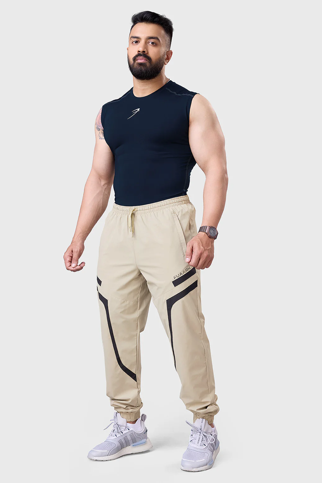Compression Sleeveless  Tank Navy - Image 3