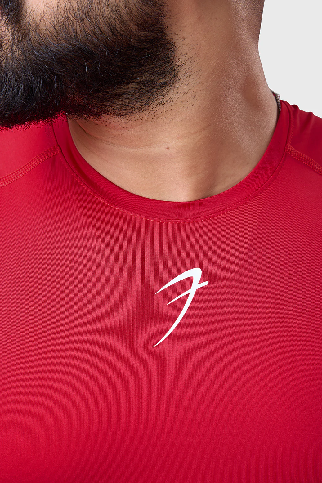Compression  Sleeveless Tank Red - Image 4