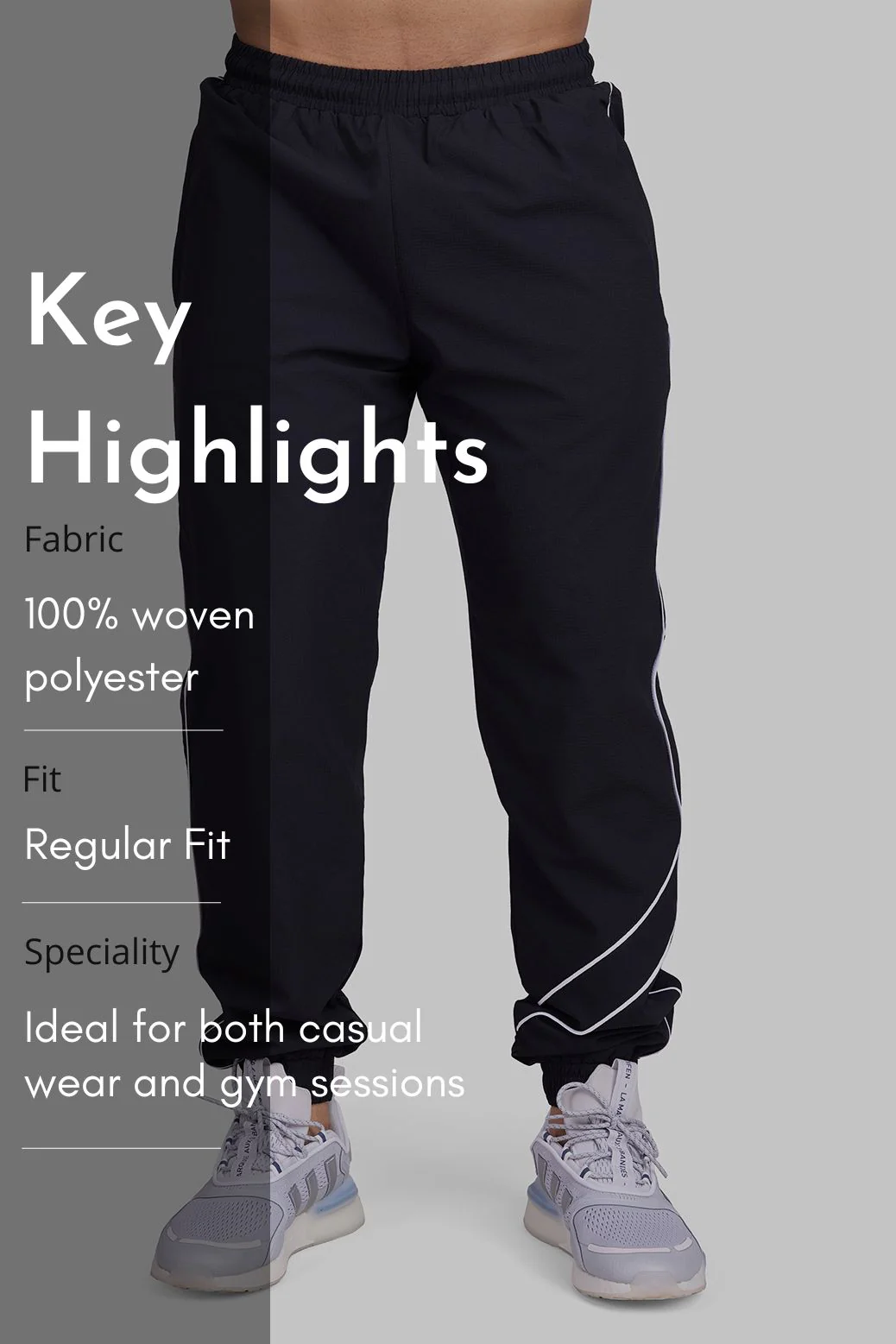 Sprint Joggers Black - Image 8