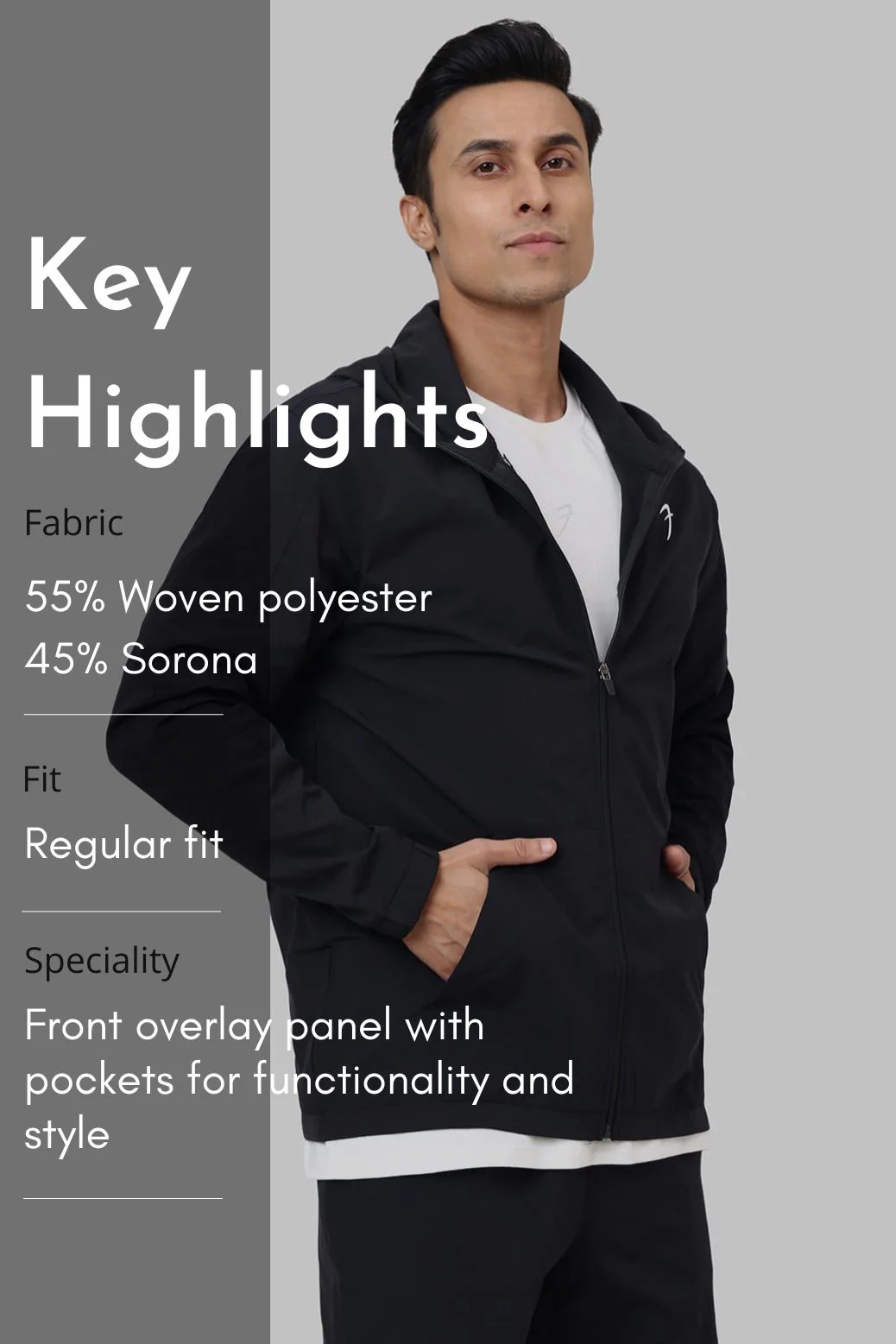 Thread Jacket Black - Image 8