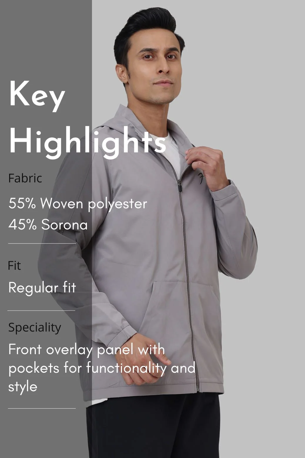 Thread Jacket Grey - Image 8
