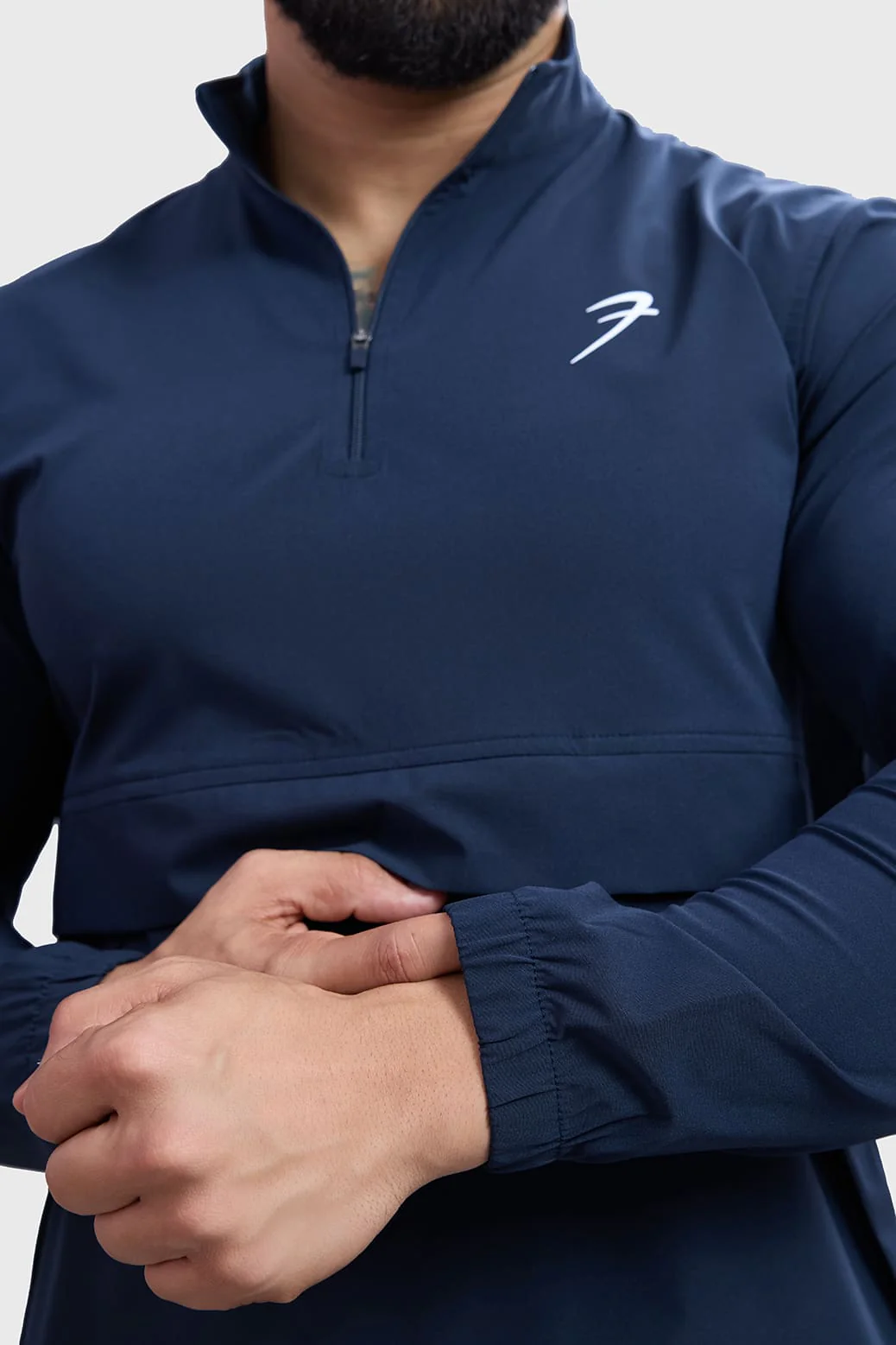 Thread Pullover Navy - Image 4