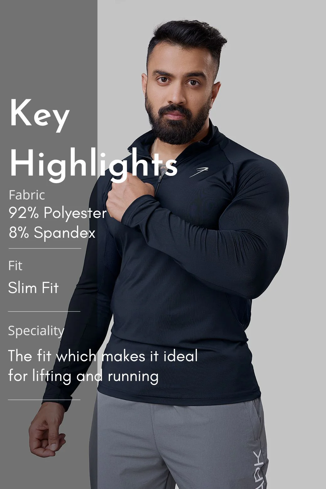 Thrive Pullovers Navy - Image 7