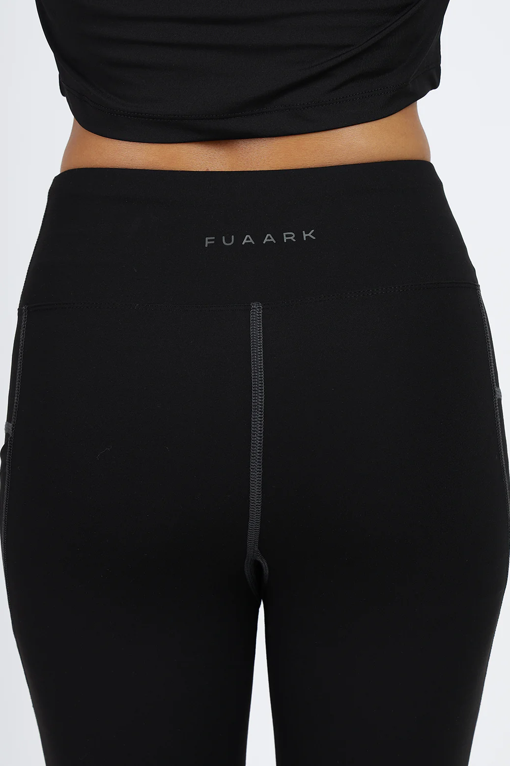 Timeless Nylon Leggings Black | Grey - Image 8