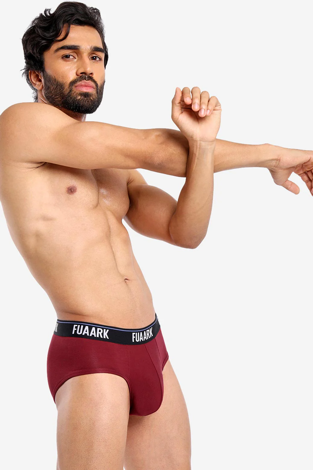 Ultra Soft Modal Brief Maroon - Image 6