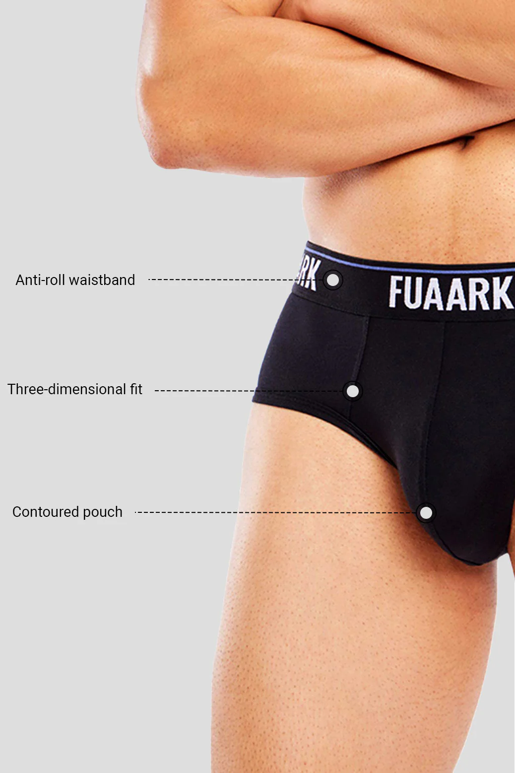 Ultra Soft Modal Brief Black - Image 3
