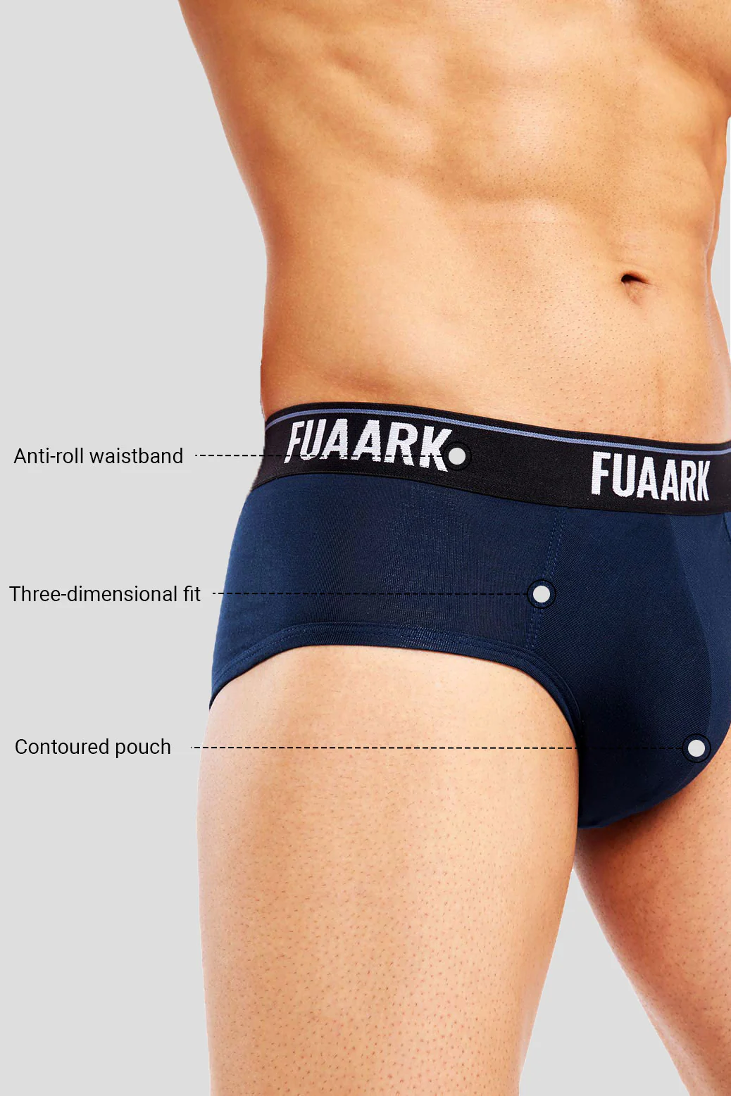 Ultra Soft Modal Brief Blue - Image 3