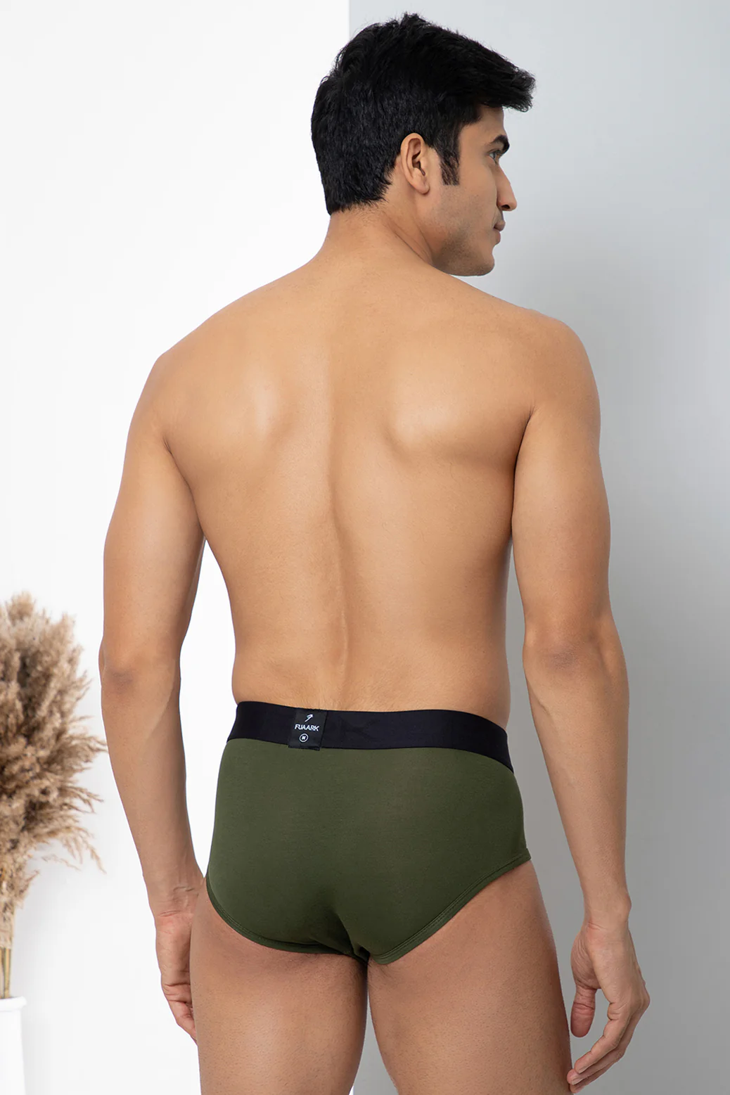 Ultra Soft Modal Briefs Classic Olive - Image 5