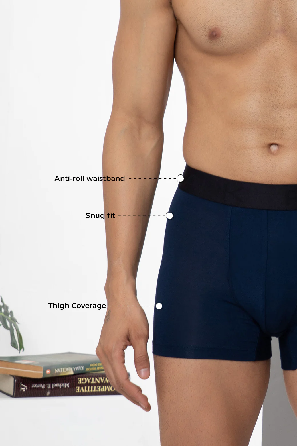 Ultra Soft Modal Trunks Classic Navy - Image 3