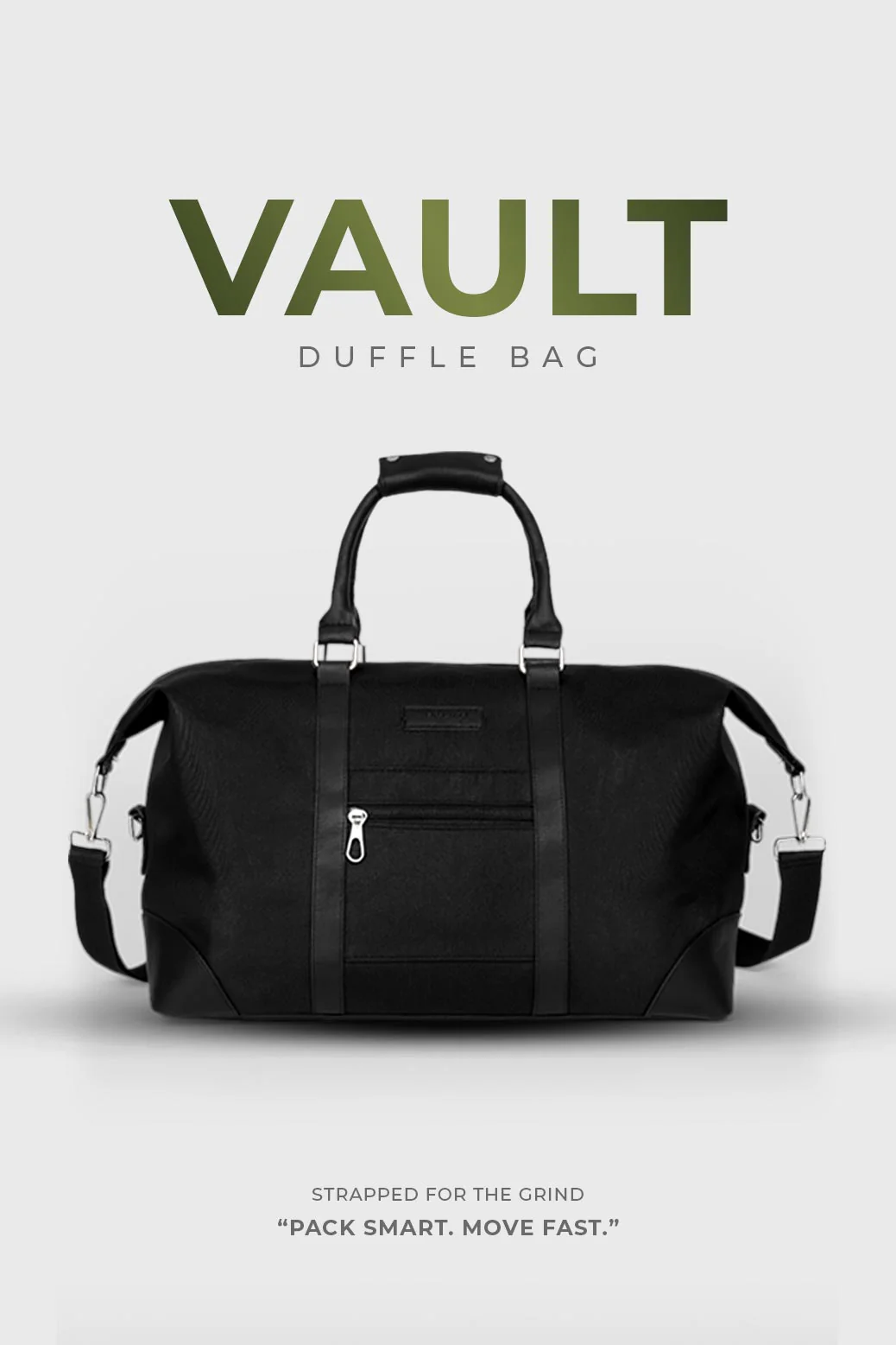 Vault Duffle Bag Black - Image 2