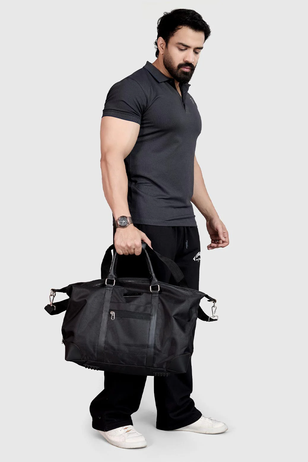 Vault Duffle Bag Black - Image 3