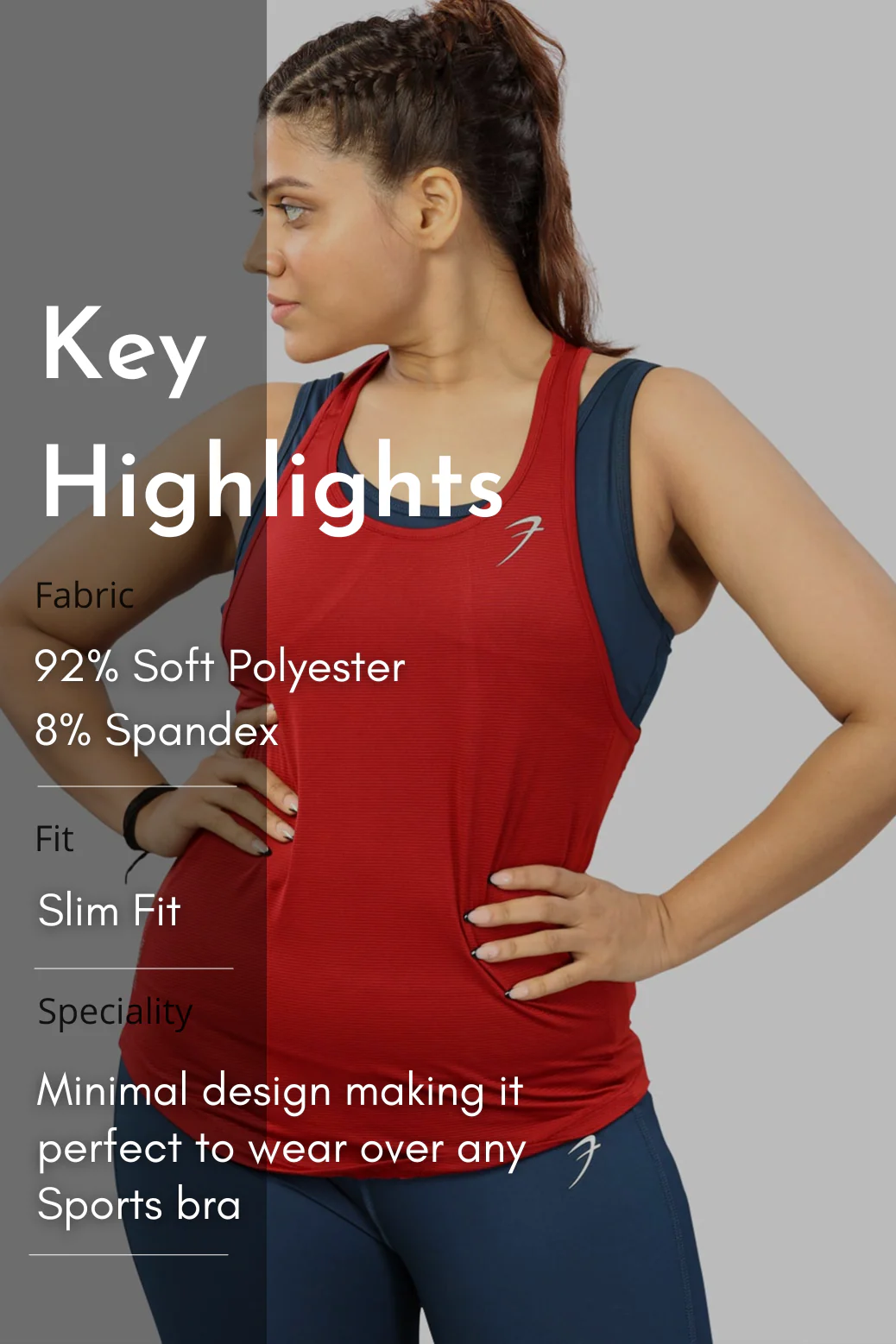 Light Tank Maroon - Image 6